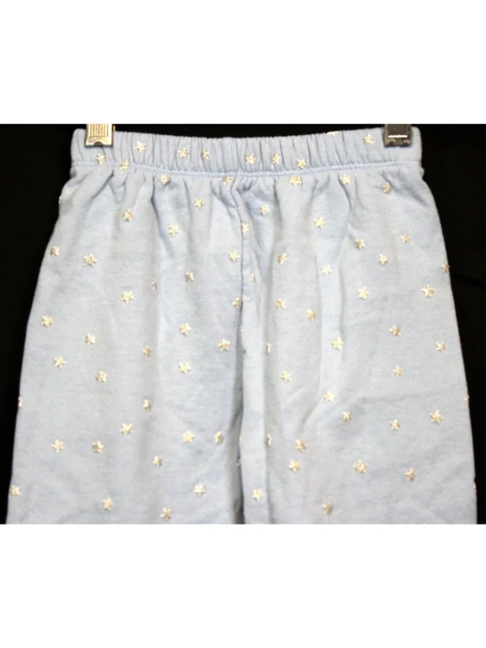 Spumoni 2pc Outfit Lg 4T Teddy Bear Angel Clouds Stars Sweatshirt Pants